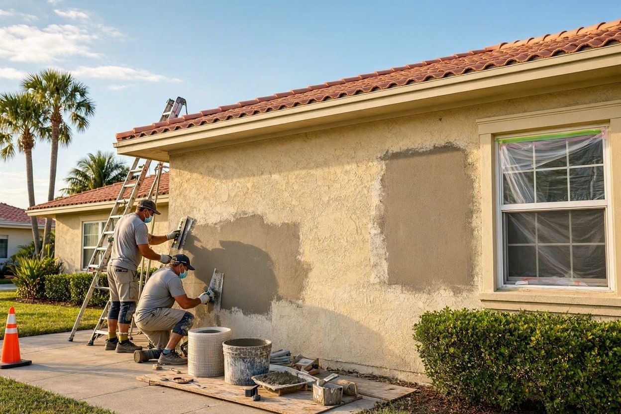 Stucco Repair & Restoration
